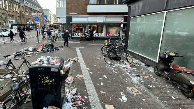 Utrechtse binnenstad ziet eruit als vuilnisbelt, behálve bij de terrassen op de Neude: hoe kan dat?