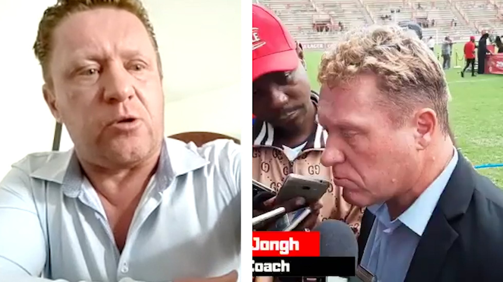 Trainer Pieter de Jongh gaat viraal