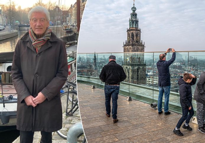 Max van den Berg, inmiddels 76, stond aan de wieg van het circulatieplan in Groningen.