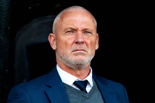 Trainer Jack de Gier van FC Den Bosch.