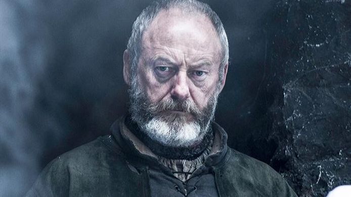 Liam Cunningham als Ser Davos in ‘Game of Thrones’.