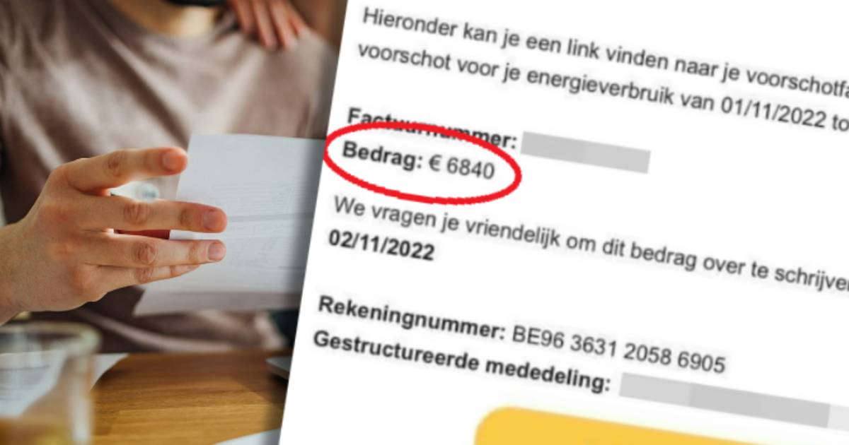 Controversial Energy Supplier Mega Sends Unpublished Advance of 7,000 (!) Euros to Young Family: “This is the collective ruin of many Belgians” |  Axis