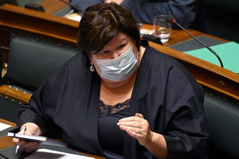 Federaal minister van Volksgezondheid Maggie De Block (Open Vld).