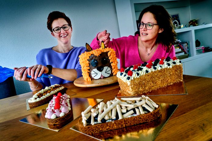 Speel een beetje Dronken worden Mandy en Rianne waren al collega's en bakken nu samen ook nog de lekkerste  taarten | Dordrecht | AD.nl