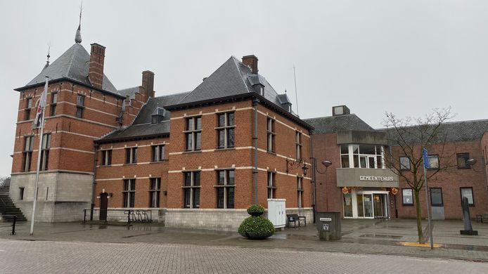 Het gemeentehuis in Oud-Turnhout