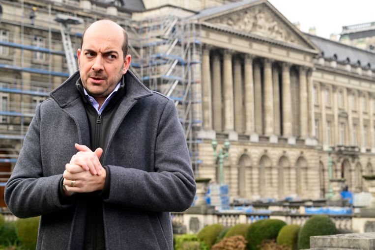 Staatssecretaris Mathieu Michel (MR), bevoegd voor de Regie der Gebouwen. Beeld Photo News