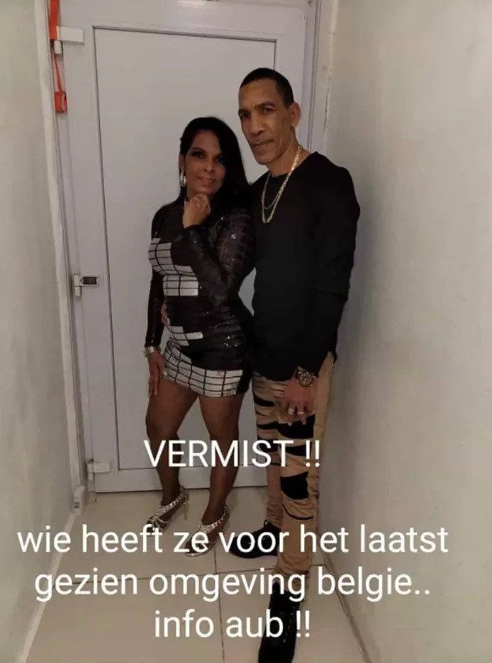 Cleefio Ignacio (55) en Eldrid Poulina (62) uit Antwerpsen zijn vermist sinds maandag.