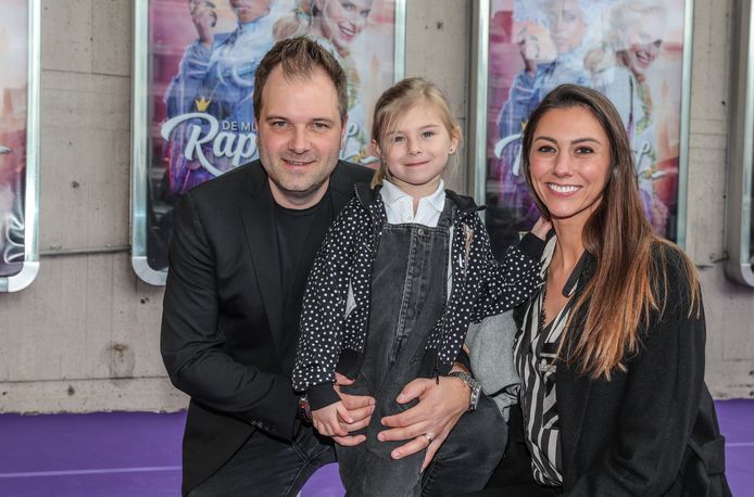 Niels Albert, Valeska en hun dochtertje Alexine.