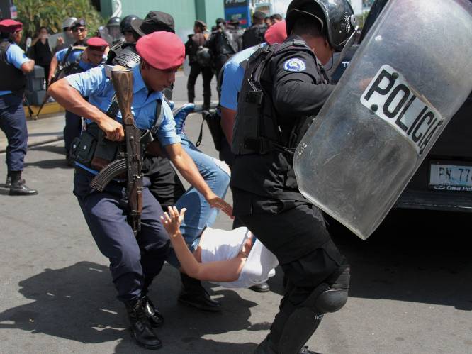 Tientallen hardhandige arrestaties bij betoging in Nicaragua