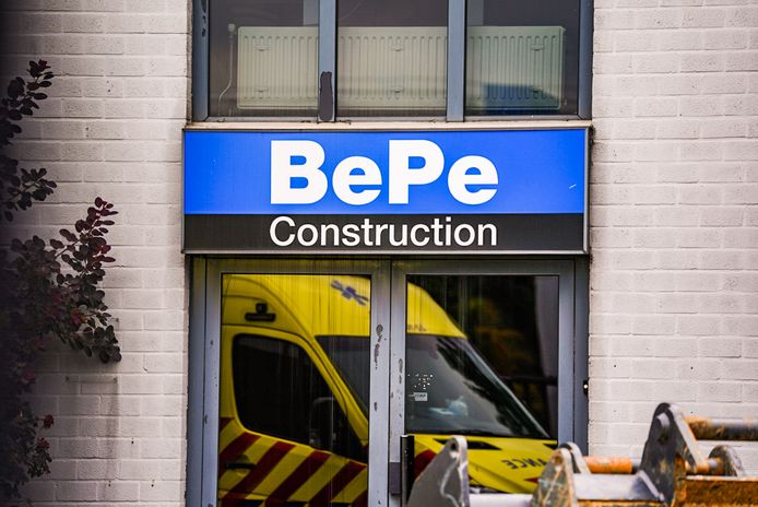 Bedrijfsongeval bij BePe Construction in Eindhoven.