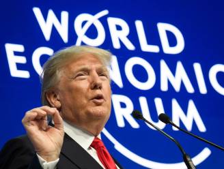 Trump uitgejouwd door journalisten in Davos na uithaal naar 'fake news'