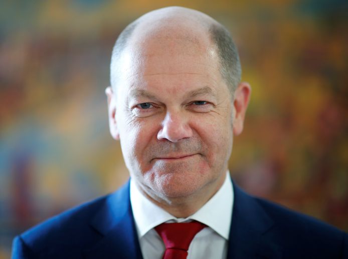 Duitse minister van Financiën Olaf Scholz
