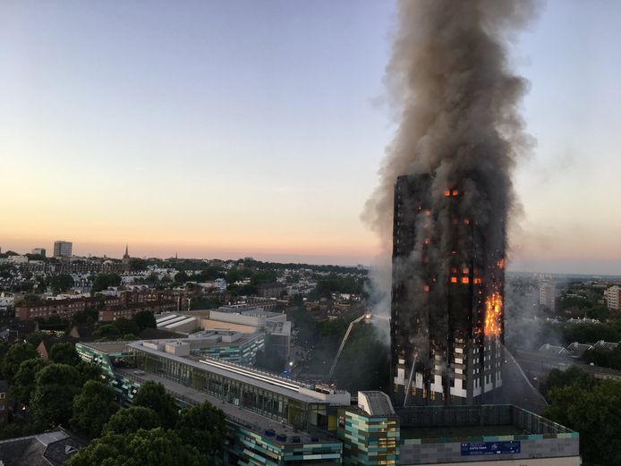 De brand in de Grenfell Tower in Londen kostte het leven aan 71 mensen.