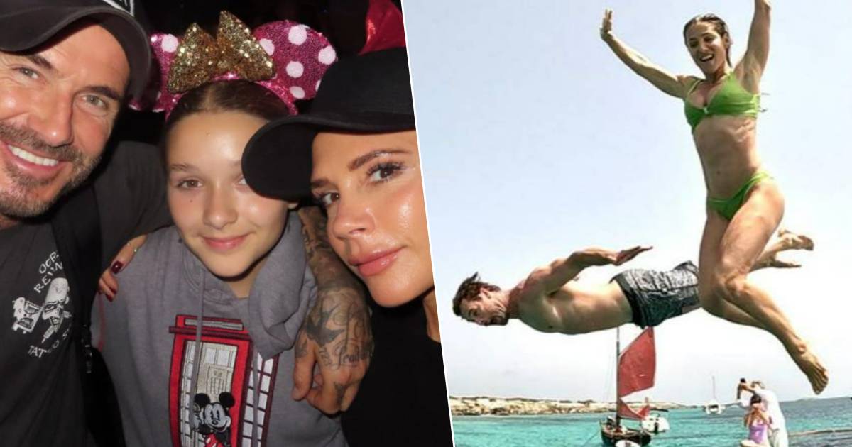 CELEB 24/7.  The Beckhams party at Disney World and Chris Hemsworth and his family go crazy in Spain |  celebrities