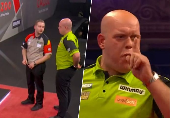 Vanavond Opnieuw Hoogspanning? Hoe Van Gerwen Met Sneren En “Misplaatst”  Gebaar Van Den Bergh Al Meermaals Provoceerde | Premier League Darts |  Hln.Be