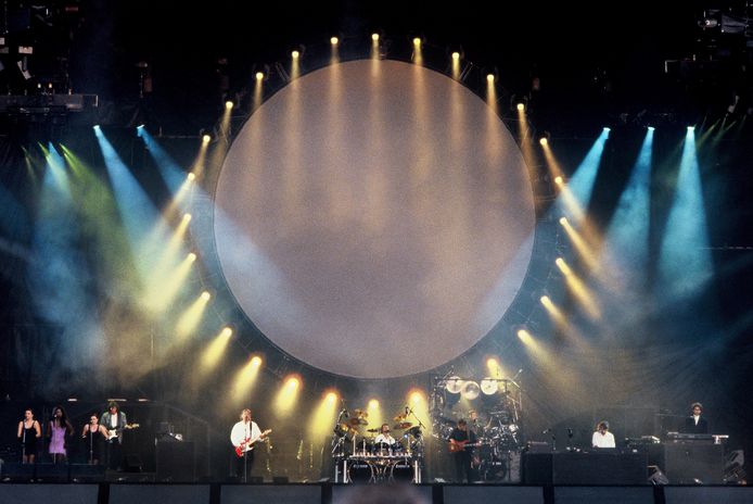 Pink Floyd in De Kuip in 1988.