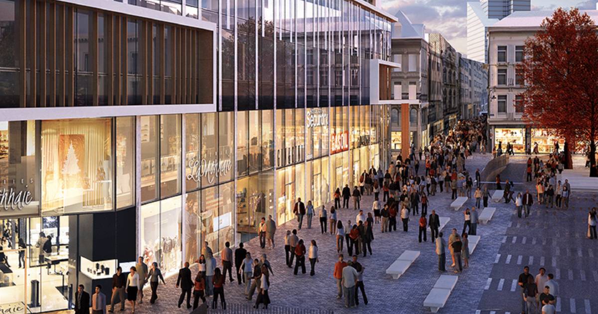 Le nouveau centre commercial Monnaie à Bruxelles ouvrira ses portes mioctobre Belgique 7sur7.be