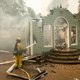Tienduizenden hectare bos in as door bosbranden, twee brandweerlieden laten het leven