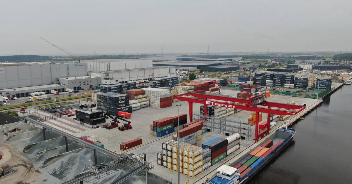 Moderne containerterminal BTT zet Bergen op Zoom als grote binnenhaven ...