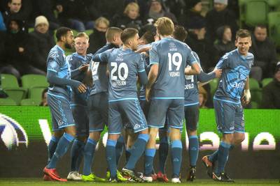 Heracles pakt punt tegen Groningen na zinderende wedstrijd