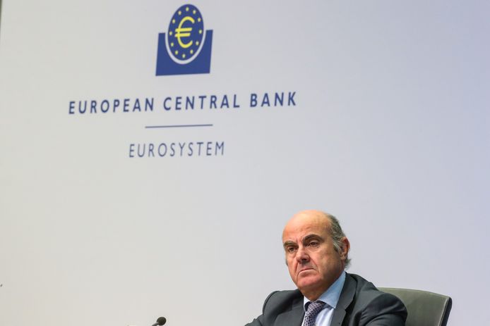 De vicepresident van de Europese Centrale Bank (ECB), Luis de Guindos.