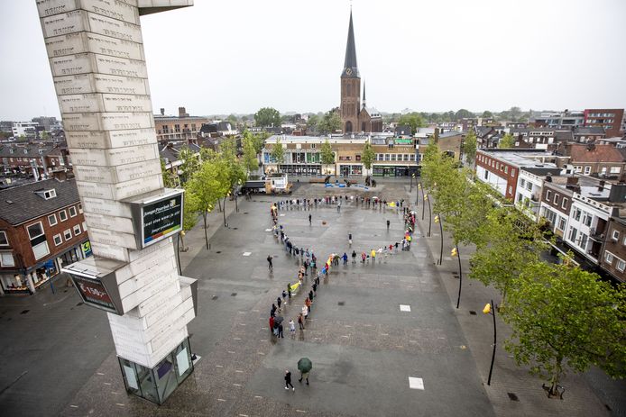 Marktplein Hengelo.