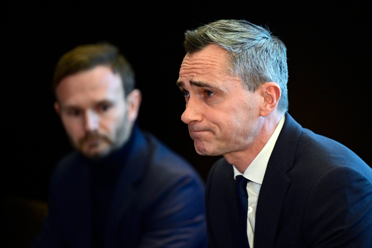 Lorin Parys, CEO van de Pro League werkt aan een strenger beleidsplan. Vanaf 2027 mag geen enkele club een ­negatief ­eigen vermogen hebben. Beeld Photo News