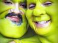 Heidi Klum maakt er weer werk van: model kruipt in de huid van Shreks echtgenoot Fiona