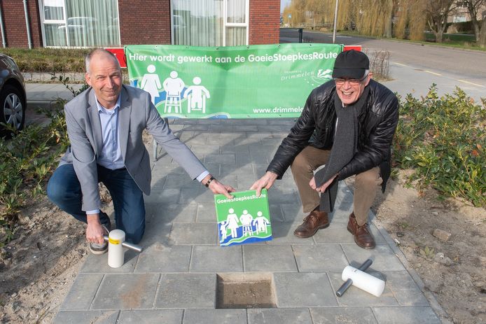Drimmelen scoort laag op onderhoud van stoepen, straten, plantsoenen en bermen. Maar de GoeiestoepkesRoute kan daarin verandering brengen.
