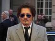 Johnny Depp op de Britse première van 'Jeanne Du Barry'