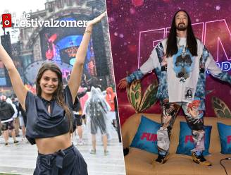 IN BEELD. Dansen in de regen met Miss België en de opvallende look van Steve Aoki: bekende feestvierders genieten van Tomorrowland