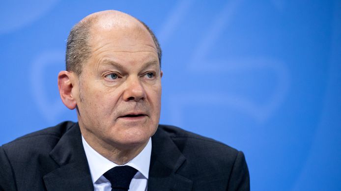 De Duitse bondskanselier Olaf Scholz
