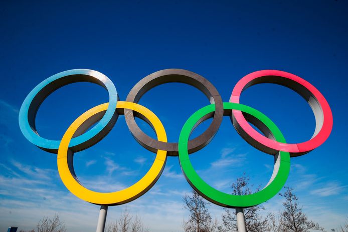 File photo dated 23-03-2020 of The Olympic Rings.