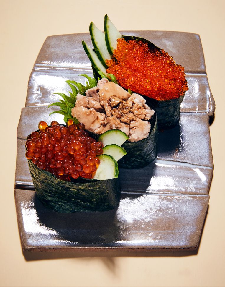 ‘In Nederland heerst het idee dat sushi maken heel moeilijk is.’  Beeld Oof Verschuren