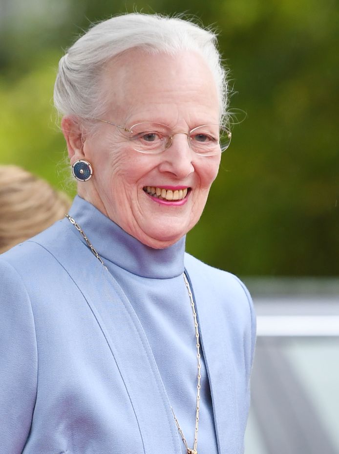 Koningin Margrethe van Denemarken.