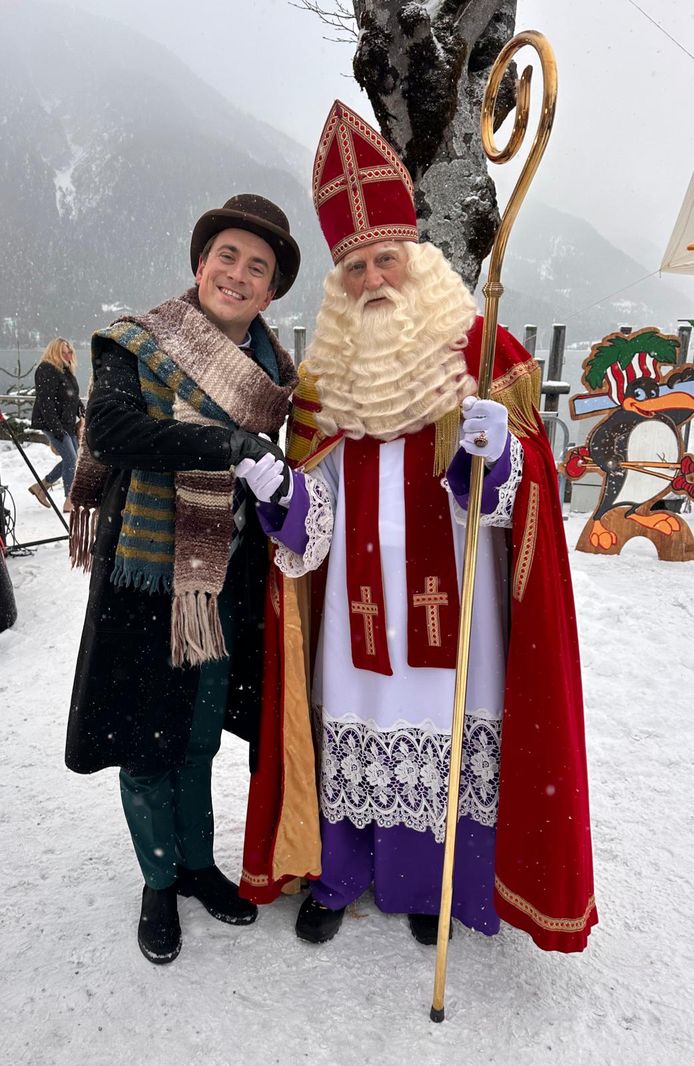 Niels Destadsbader en Sinterklaas