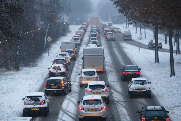 Op 22 janauri 2019 liep het verkeer in Eindhoven compleet vast, als gevolg van sneeuwval. Onder meer was dat het geval op de John F. Kennedylaan.