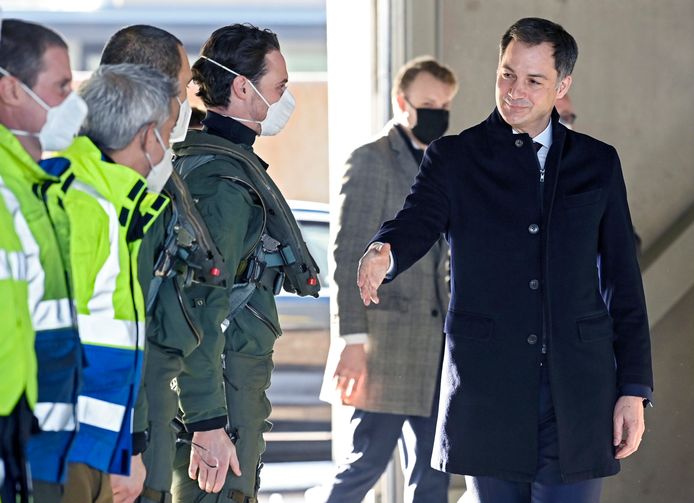 Premier Alexander De Croo (Open Vld) begin febrauri in Talinn, de hoofdstad van Estland.