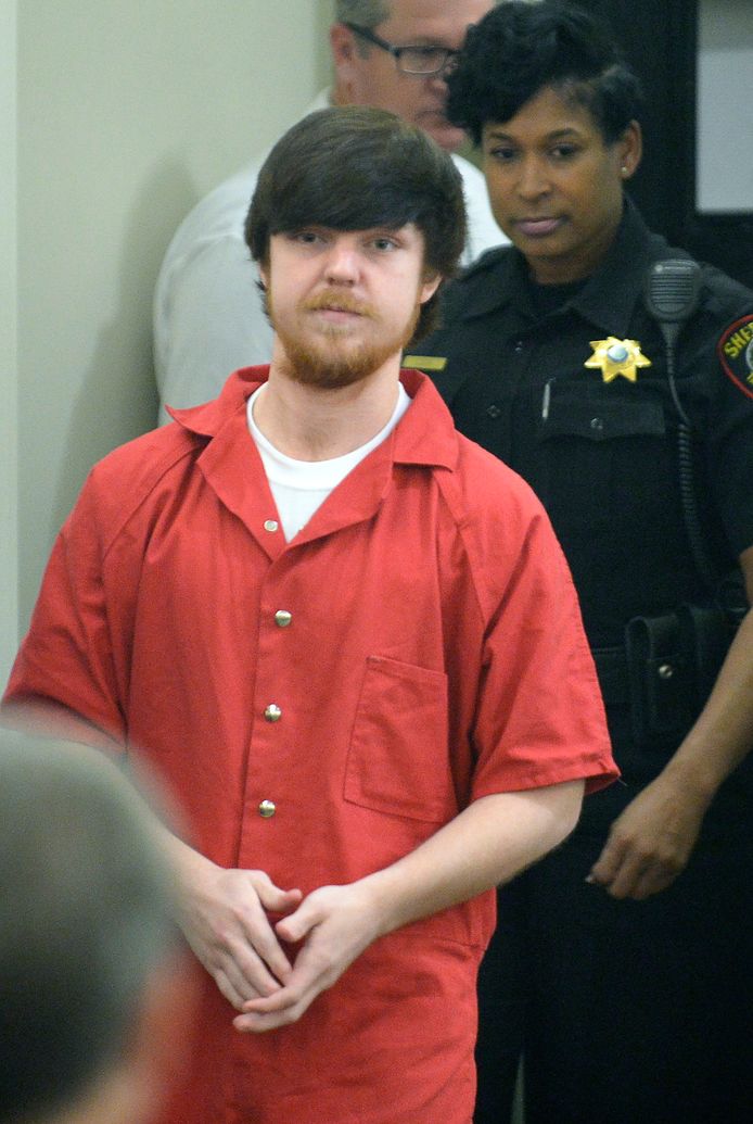 Ethan Couch in april 2016, bij zijn veroordeling omdat hij zijn probatievoorwaarden schond.