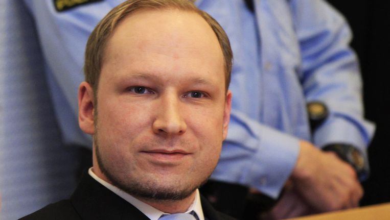Anders Breivik Beeld EPA