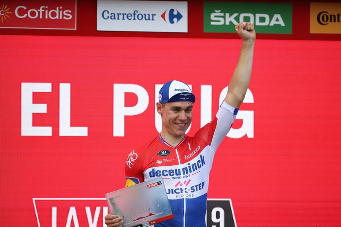 Fabio Jakobsen kwam twee weken geleden ten val in de Ronde van Polen.