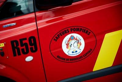 Quatre personnes, dont un bébé, légèrement blessées dans un incendie à Etterbeek