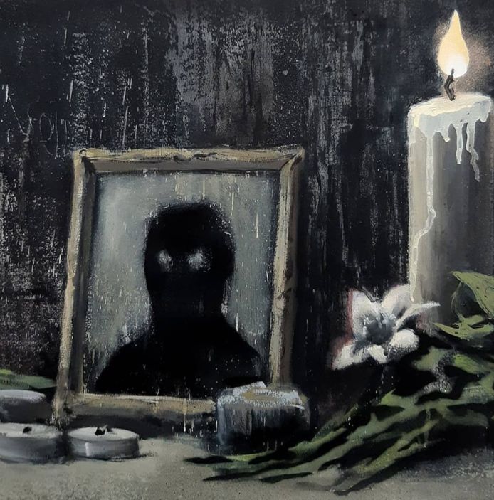 L'artiste britannique Bansky a publié une œuvre en hommage à George Floyd sur son compte Instagram, récoltant plus de 2 millions de "like".