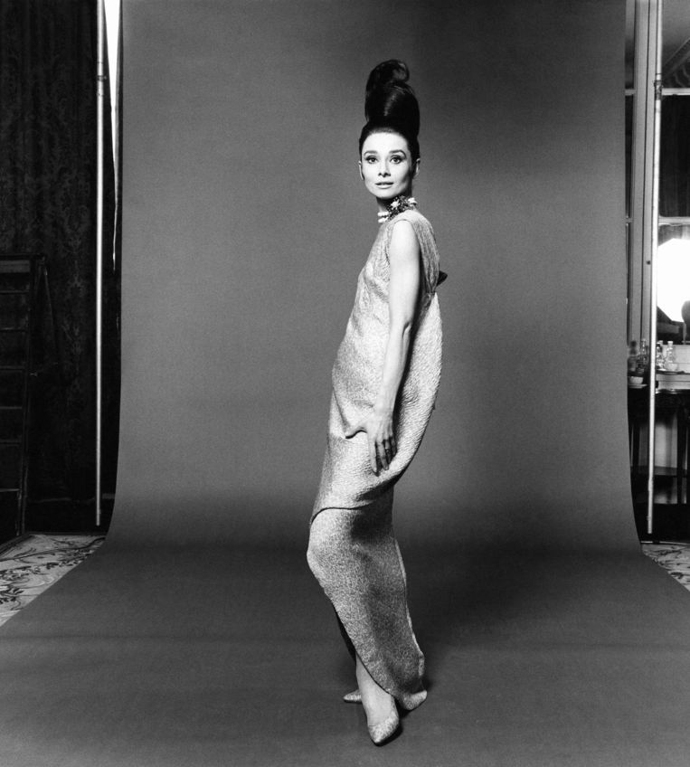 Modemagazine Vogue dacht dat Nyong'O inspiratie haalde uit het kapsel van Audrey Hepburn. Beeld Condé Nast via Getty Images