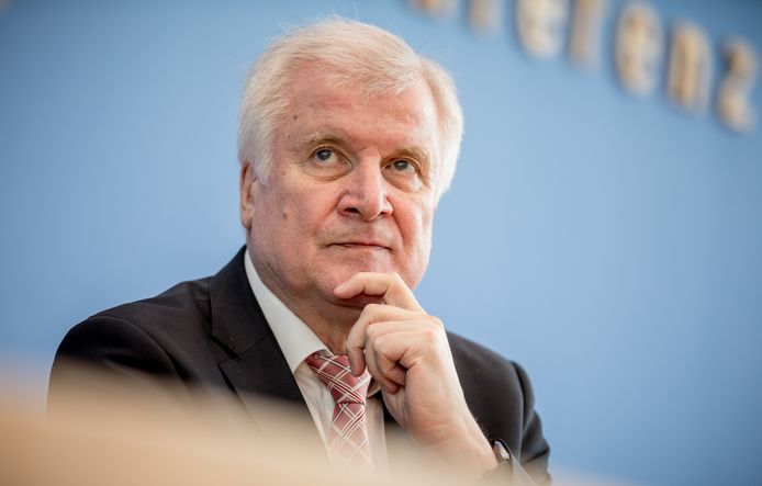 De Duitse minister van Binnenlandse Zaken Horst Seehofer