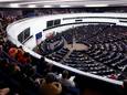 De plenaire vergadering van het Europees Parlement in Straatsburg.