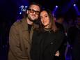 Mathieu Terryn en partner Marie Wynants tijdens het Zillion-feestje in Antwerpen.