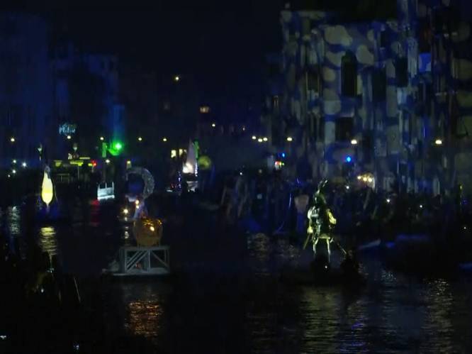VIDEO. Prachtig: carnaval Venetië van start met spektakel op water