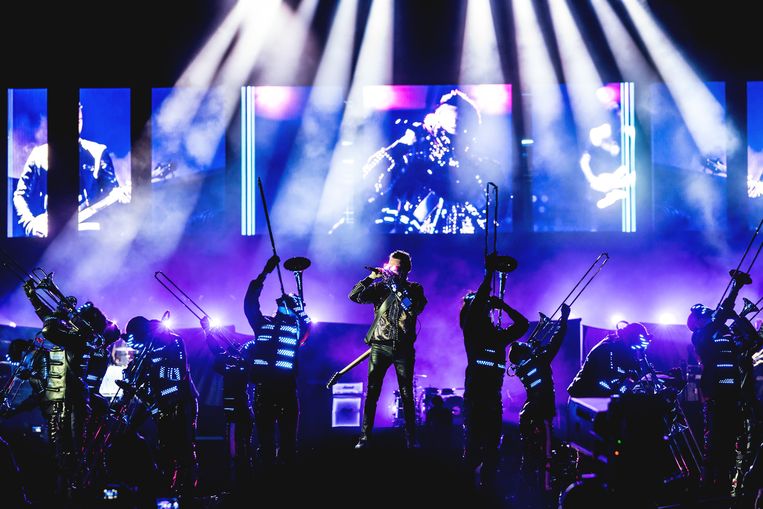 Muse op Rock Werchter 2019  Beeld Stefaan Temmerman