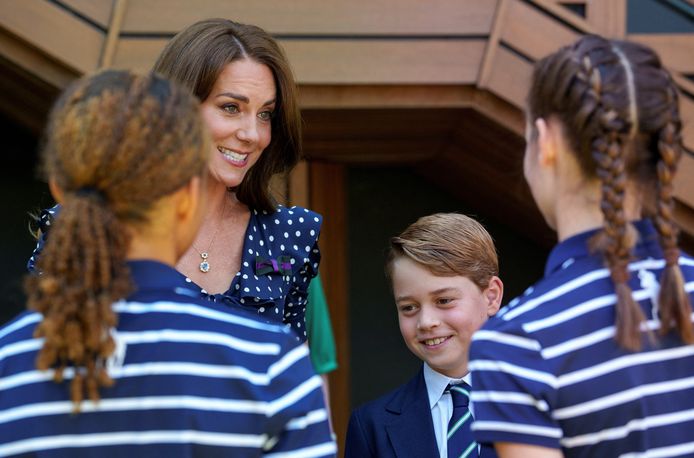 Prince George at Wimbledon.